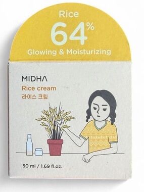 MIDHA Rice Cream Moisturizer Korean Skincare — Nourishing Face Cream